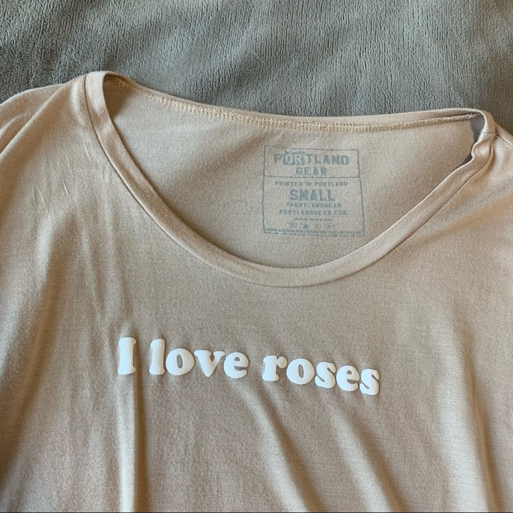 Portland Gear Roses T-Shirt - Picture 2 of 3